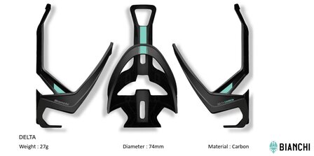 Bianchi Bottlecage Delta Black