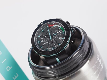 Bianchi Horloge Timepiece 43mm Chrono