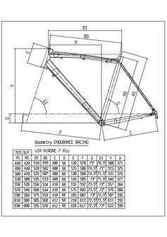 Geometrie Bianchi Via Nirone - 105 11sp