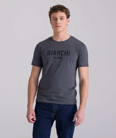 Bianchi Milano Fan T-shirt grey