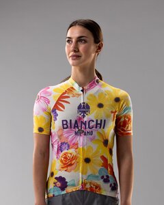 Bianchi Milano Gravel Dames Shirt korte mouw